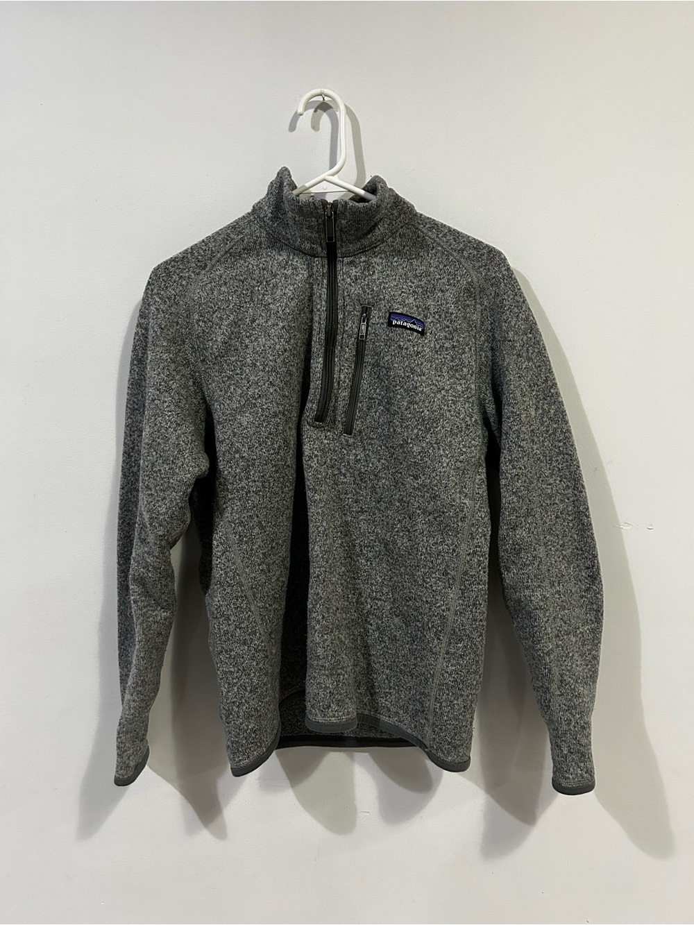 Patagonia Men's Gray Half-Zip Fleece Pullover